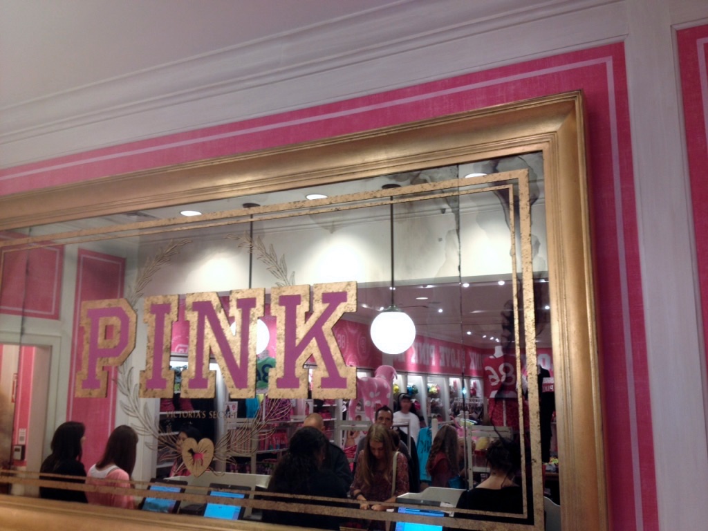 Antique Mirrors VS Pink victoriasecret mirror