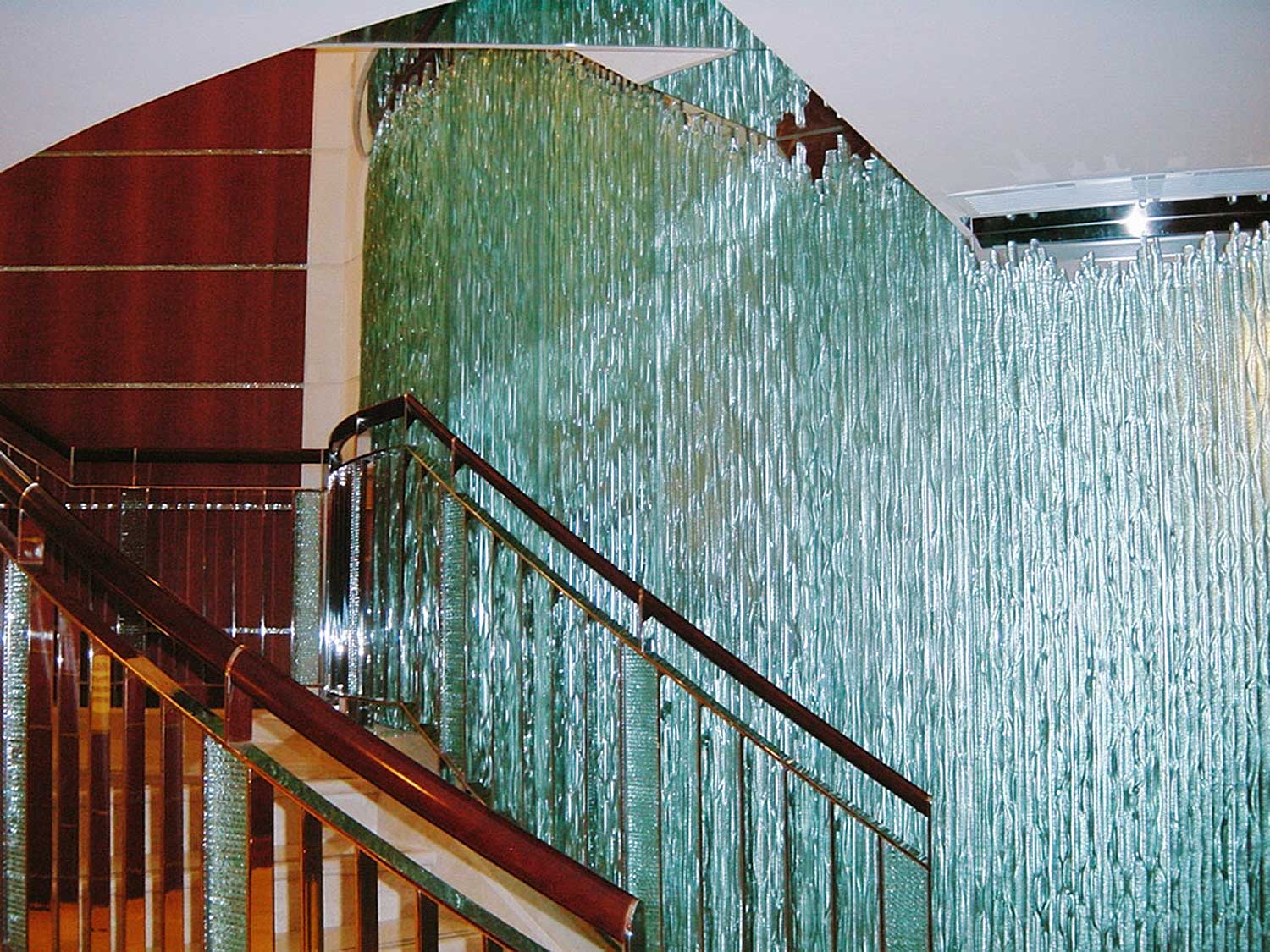 GlassStax handrail staircase