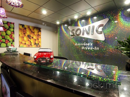 sonic hologramglass