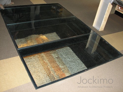 jamestownarchaearium glassfloor historicglassflooring